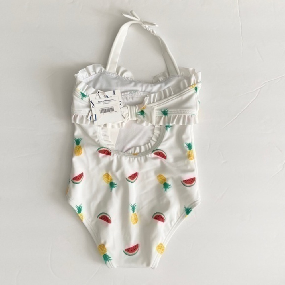 NWT Janie & Jack Baby Girl Set of 2 Swimsuits Bundle 12-18 Months - Picture 8 of 11